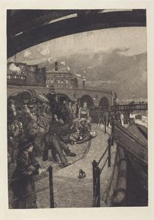 Ein Mord (A Murder), 1883. Creator: Max Klinger