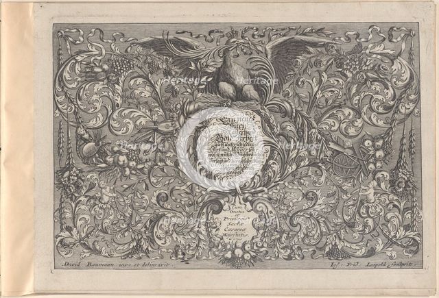 Ein neues Buch von allerhand Gold-Arbeit, auff unterschiedliche Art und Manier sehr wol u...., 1716. Creator: Joseph Friedrich Leopold.