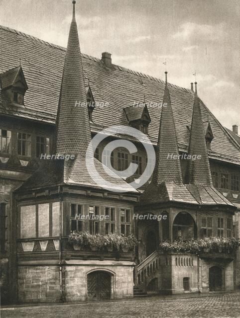 'Einbeck - Rathaus', 1931. Artist: Kurt Hielscher.