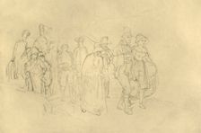 Eingebrachte Zigeuner mid-late 19th century, (c1924). Creator: Carl Spitzweg
