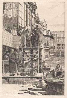 Eine Mutter, 1882. Creator: Max Klinger