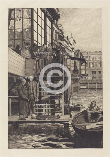 Eine Mutter II (A Mother II), 1883. Creator: Max Klinger.