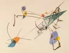 Einfach (Simply), 1916. Creator: Kandinsky, Wassily Vasilyevich (1866-1944)