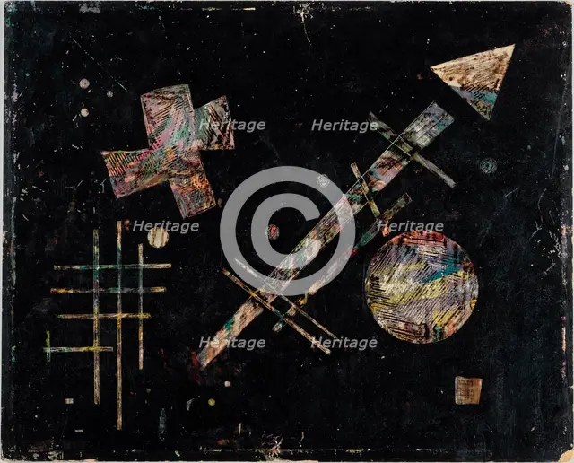Einzelne Klänge (Isolated Sounds), 1927. Creator: Kandinsky, Wassily Vasilyevich (1866-1944).