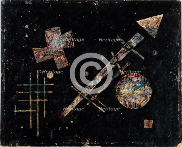 Einzelne Klänge (Isolated Sounds), 1927. Creator: Kandinsky, Wassily Vasilyevich (1866-1944).