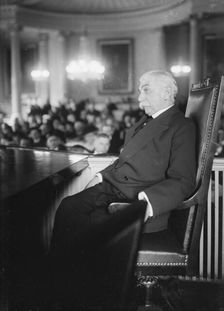 E.J. Berwind before Ind'l Com'n, between c1910 and c1915. Creator: Bain News Service