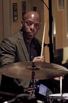 E.J. Strickland, Watermill Jazz Club, Dorking, Surrey, Nov 2015. Artist: Brian O'Connor