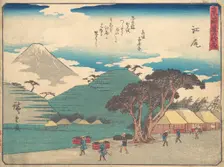 Ejiri, ca. 1838., ca. 1838. Creator: Ando Hiroshige
