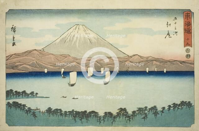 Ejiri-No. 19, from the series "Fifty-three Stations of the Tokaido (Tokaido gojusan..., c. 1847/52. Creator: Ando Hiroshige.