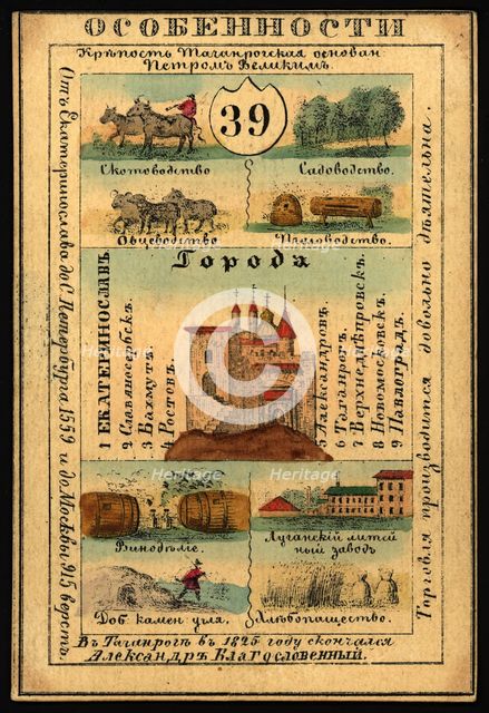 Ekaterinoslav Province, 1856. Creator: Unknown.