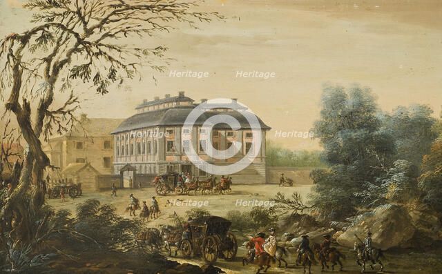 Ekolsund Castle, mid-late 18th century. Creator: Johan Filip Korn.