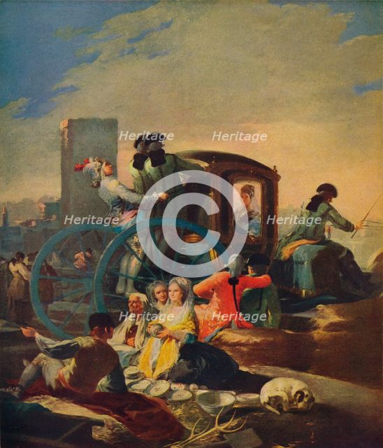 'El Cacharrero', (The Crockery), 1778-1778, (c1934). Artist: Francisco Goya.