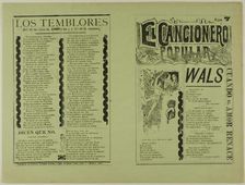 El cancionero popular, num. 7 (The Popular Songbook, No. 7), n.d. Creator: Unknown