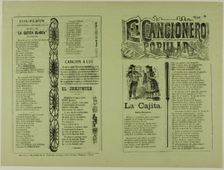 El cancionero popular, num. 8 (The Popular Songbook, No. 8), n.d. Creator: José Guadalupe Posada