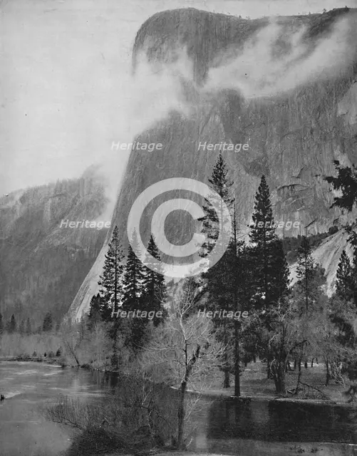 'El Capitan, Yosemite, Cal.', c1897. Creator: Unknown.