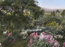 "El Cerrito," Edward Larned Ryerson Jr. house, Hot Springs Road, Santa Barbara, California, 1917. Creator: Frances Benjamin Johnston