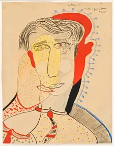 El beso (The kiss), 1927. Creator: García Lorca, Federico (1898-1936)