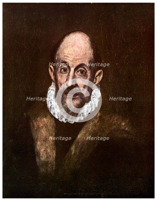 El Greco, Greek painter active in Spain, c1604 (1956). Artist: Unknown