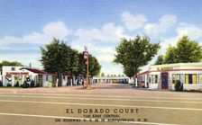 El Dorado Court motel, Albuquerque, New Mexico, USA, 1939