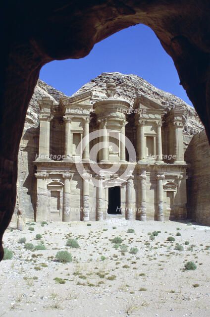 El Deir (the Monastery), Petra, Jordan.
