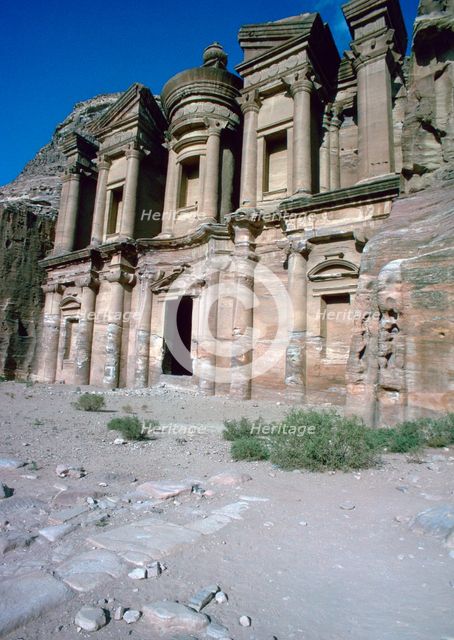 El Deir in Petra, 1st century. Artist: Unknown