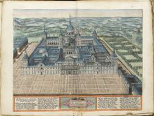 El Escorial. Artist: Ortelius, Abraham (1527-1598)