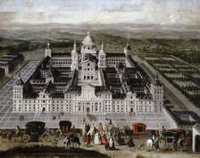 El Escorial. Artist: Anonymous