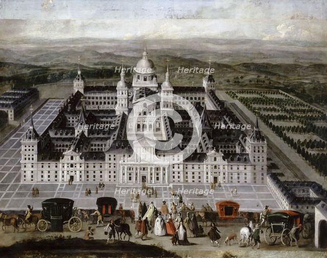 El Escorial. Artist: Anonymous  