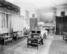 "El Fureidis," James Waldron Gillespie house, Parra Grande Lane, Montecito, California, 1917. Creator: Frances Benjamin Johnston