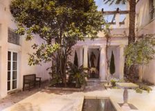 "El Fureidis," James Waldron Gillespie house, Parra Grande Lane, Montecito, California, 1917. Creator: Frances Benjamin Johnston