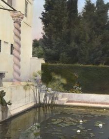"El Fureidis," James Waldron Gillespie house, Parra Grande Lane, Montecito, California, 1917. Creator: Frances Benjamin Johnston