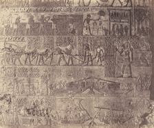 El-Kab (éléthya), Architecture Hypogéenne - Tombeau de Phapé - Sculptu..., 1851-52, printed 1853-54. Creator: Félix Teynard