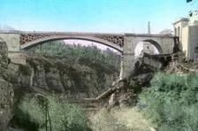 El-Kantara Bridge, Constantine, northeast Algeria