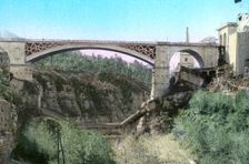 El-Kantara Bridge, Constantine, northeast Algeria