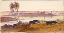 El Hon, Egypt, 1884. Artist: Edward Lear