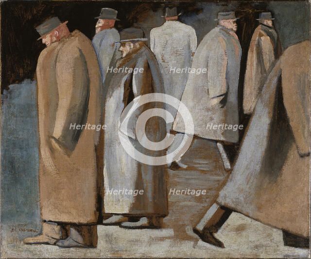 El invierno (Winter), 1932. Creator: Orozco, José Clemente (1883-1949).