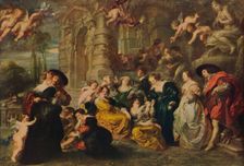 El Jardin Del Amor (The Garden of Love), 1633, (c1934). Artist: Peter Paul Rubens