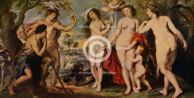 'El Juicio De Paris', (The Judgment of Paris), 1639, (c1934). Artist: Peter Paul Rubens.