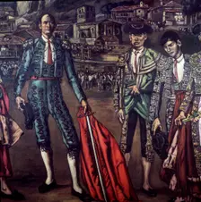 El Lechuga y su Cuadrilla c1915-1932. Creator: José Gutiérrez Solana