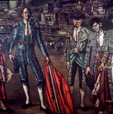 El Lechuga y su Cuadrilla c1915-1932. Creator: José Gutiérrez Solana