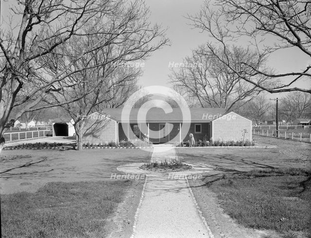 El Monte federal subsistence homesteads, California, 1936. Creator: Dorothea Lange.