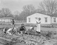 El Monte federal subsistence Homesteads, California, 1936. Creator: Dorothea Lange