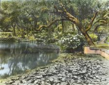 "El Mirador," J. Ogden Armour house, Cold Springs Road, Montecito, California, 1917. Creator: Frances Benjamin Johnston