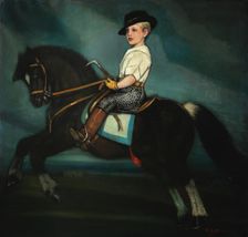 El nino de Caballo, Alfonso Cabeza de Vaca y Leighton, 11th Marqués de Portago. Creator: Beltrán Massés, Federico (1885-1949)