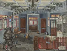 El Station Interior, 1935/1942. Creator: Perkins Harnly