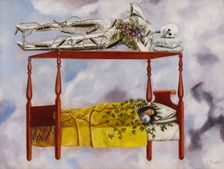 El sueño (La cama), 1940. Creator: Kahlo, Frida (1907-1954)