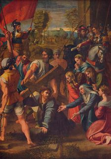 El Pasmo de Sicilia (Christ Falling on the Way to Calvary), c1515, (c1934). Artist: Raphael