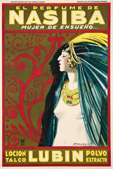El Perfume de Nasiba, 1930. Creator: Mauzan, Luciano Achille (1883-1952)