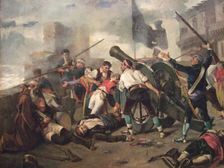 El Pilar Does Not Surrender, 1885. Creator: Federico Jiménez Nicanor