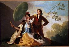 El Quitasol 19th century.. Creator: Goya y Lucientes Francisco de (1746 - 1828)
